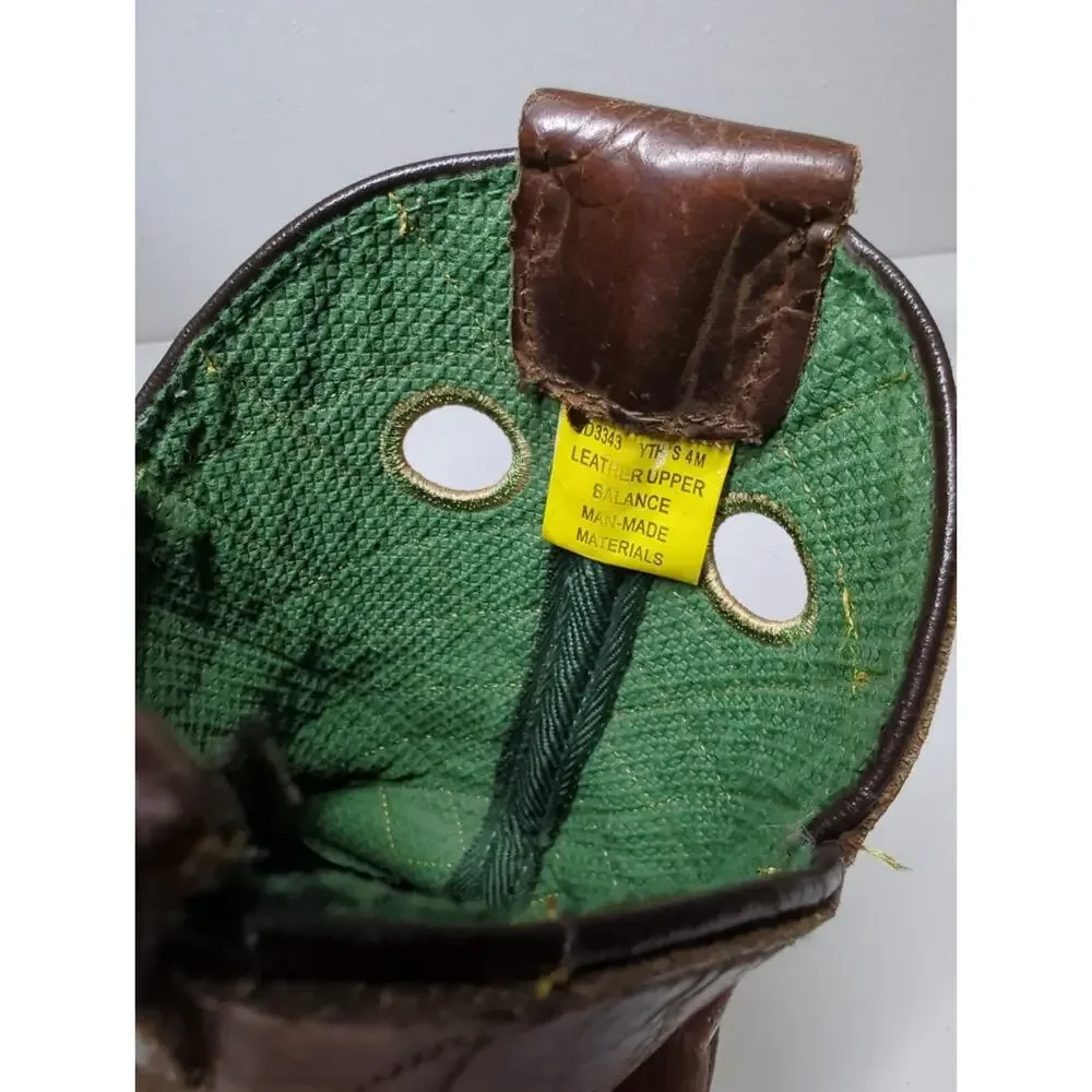 John Deere Square Toe Work Boots Kids Size 4M